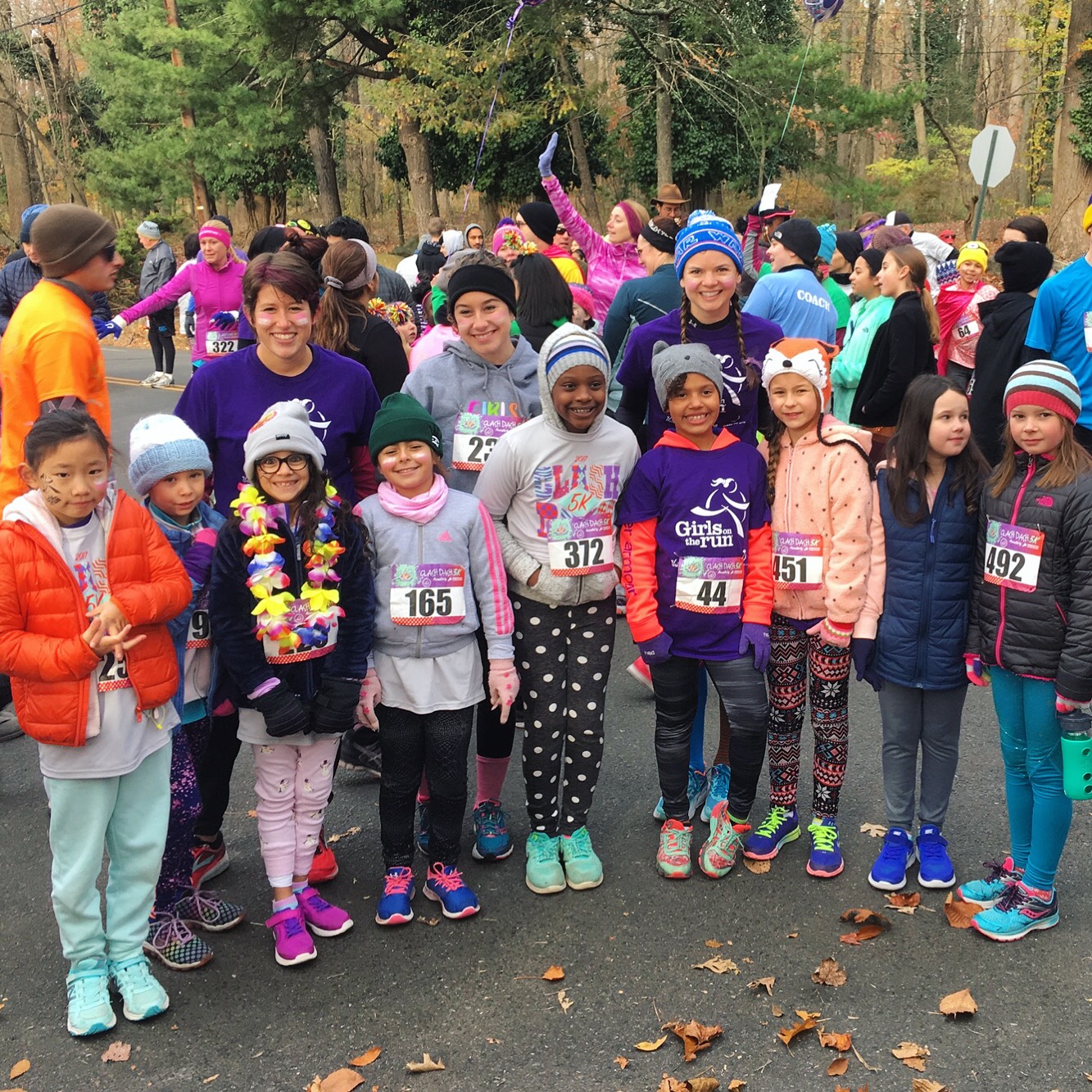 My Girls on the Run team